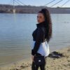 Ekstenzije za kosu, Crni afro rep na mrežicu, u prirodi