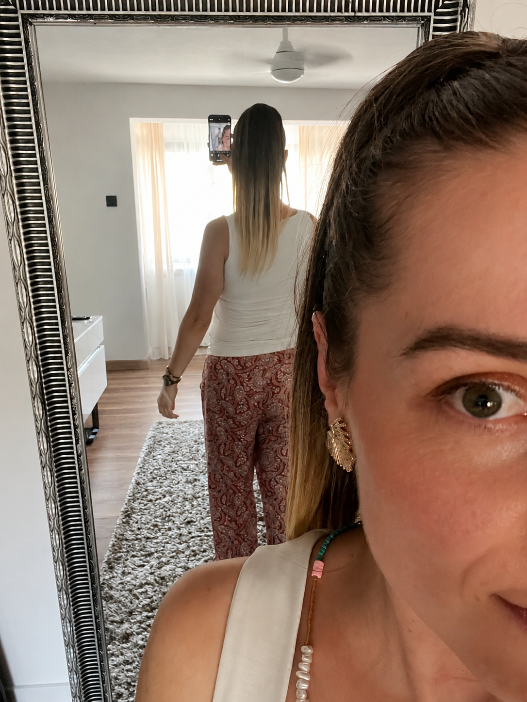 Smeđe Plava Ombre │Ravni │50cm │Rep na mrežicu photo review