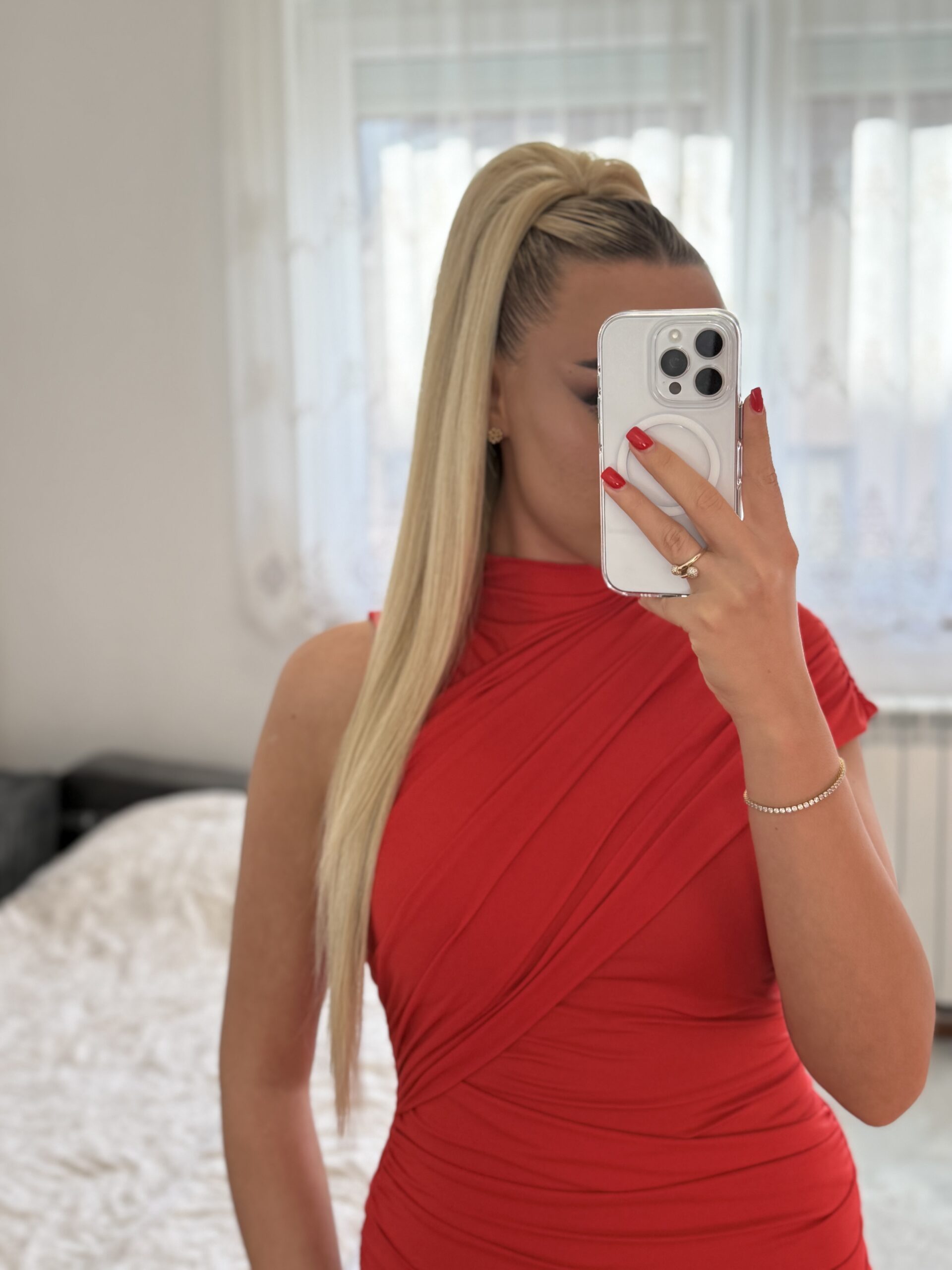 Šampanjac / Srednje Plava │Ravna │75cm │Rep na mrežicu photo review