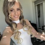 Smeđe Plava Ombre │Opuštena kovrča │80cm │Rep na mrežicu photo review