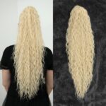 Svijetlo Plava │Afro │80cm │Rep na mrežicu
