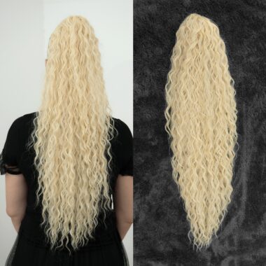 Svijetlo Plava │Afro │80cm │Rep na mrežicu
