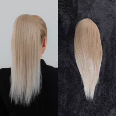 Platinum Plava Ombre │ Ravna │ 50cm │ Rep na mrežicu