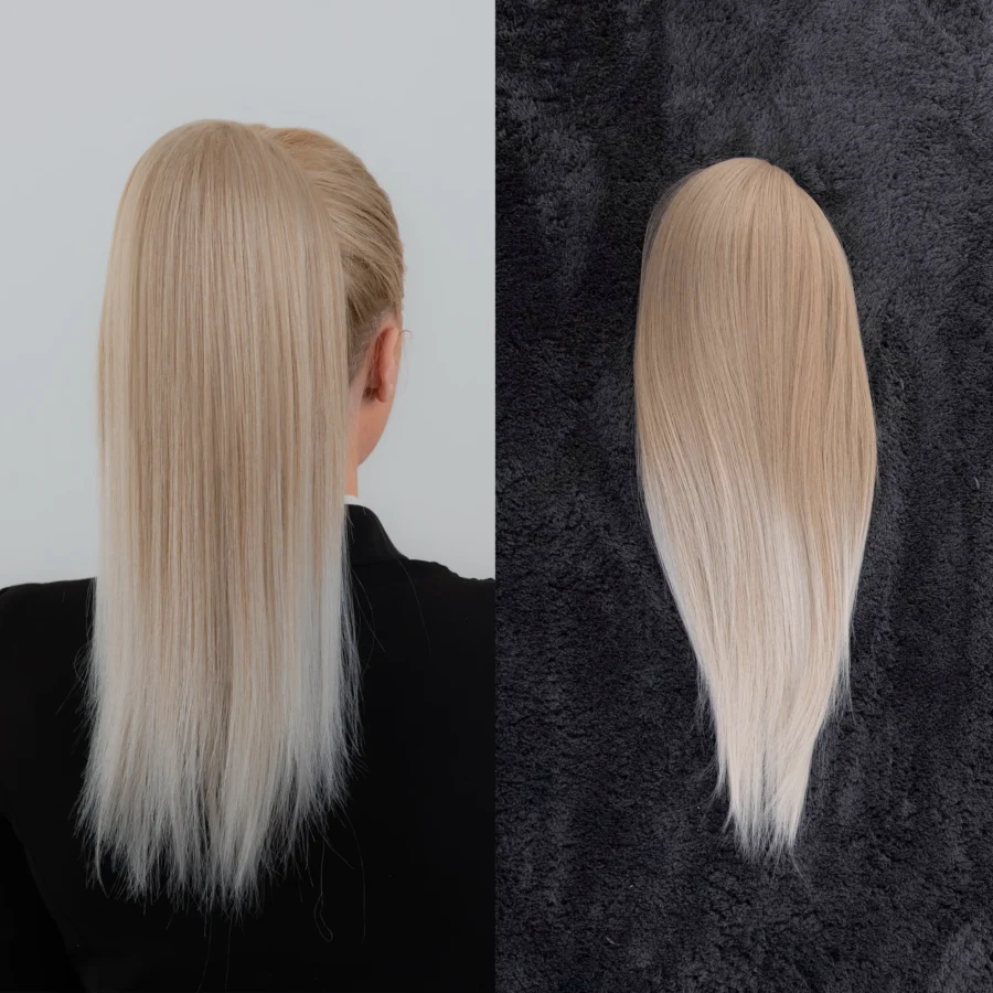 Platinum plava ravna 50cm