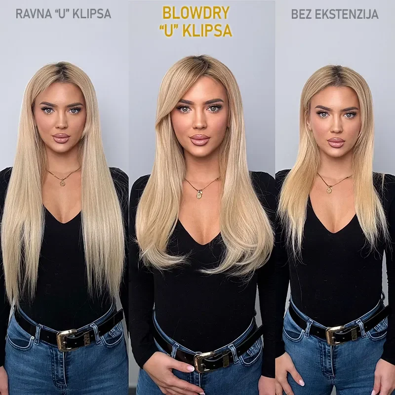 blowdry u klipse